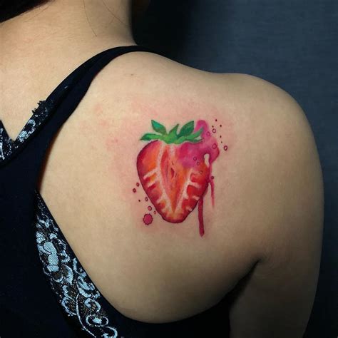 Tatuajes de fresas